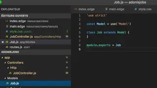 Adonisjs screenshot