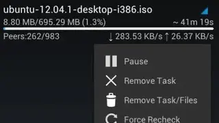 aDownloader screenshot