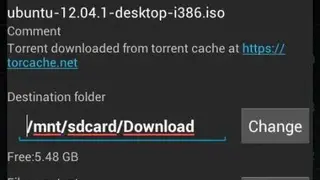 aDownloader screenshot