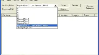 ADRC Data Recovery Express screenshot