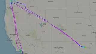 ADS-B Exchange screenshot