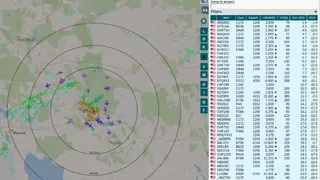 ADS-B Exchange screenshot