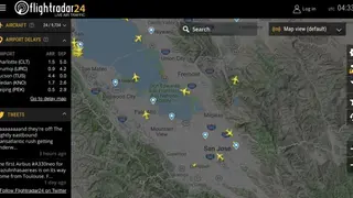 ADS-B Exchange screenshot