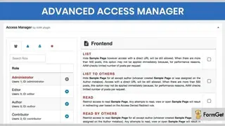 Advanced Access Manager screenshot