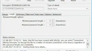Advanced Archive Password Recovery screenshot