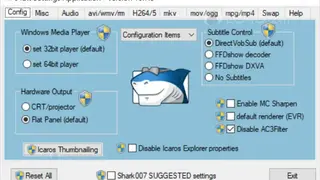 ADVANCED Codecs for Windows screenshot