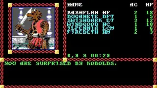 Advanced Dungeons & Dragons: Pool of Radiance screenshot