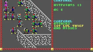Advanced Dungeons & Dragons: Pool of Radiance screenshot