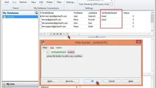 Advanced Email Verifier screenshot