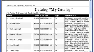 Advanced File Organizer screenshot