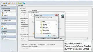 Advanced Installer screenshot