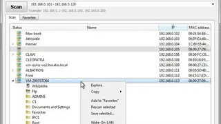 Advanced IP Scanner screenshot