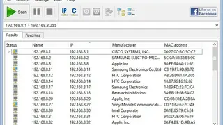 Advanced IP Scanner screenshot
