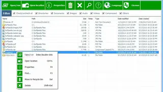 Advanced Recent Access screenshot