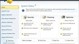 Advanced System Optimizer screenshot
