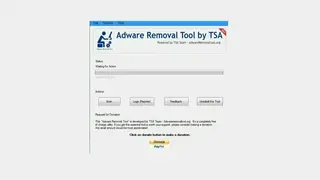 Adware Removal Tool screenshot