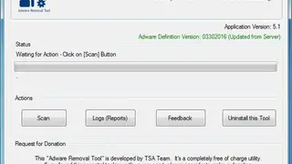 Adware Removal Tool screenshot