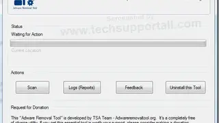 Adware Removal Tool screenshot
