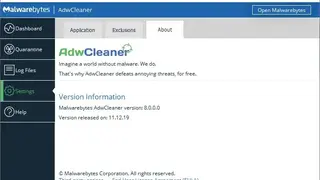 AdwCleaner screenshot