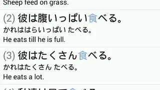 Aedict3 Japanese Dictionary screenshot
