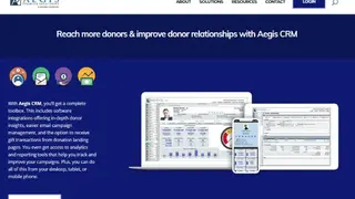 Aegis CRM screenshot