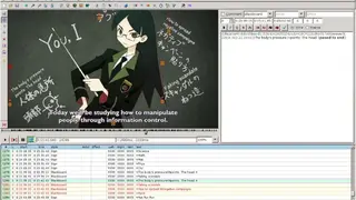 Aegisub screenshot