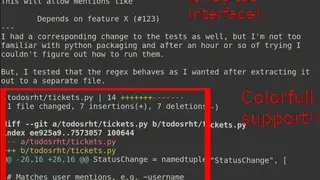 Aerc screenshot