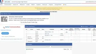 Aeries SIS screenshot