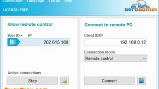 Aeroadmin screenshot