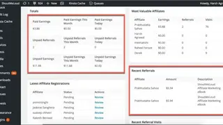 AffiliateWP screenshot