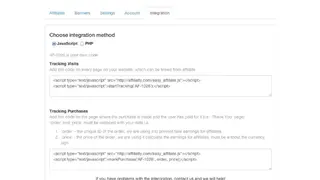 Affiliatly screenshot