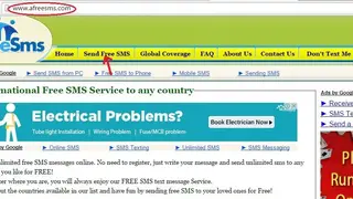 AFreeSMS screenshot