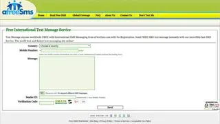 AFreeSMS screenshot