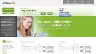 Afternic screenshot