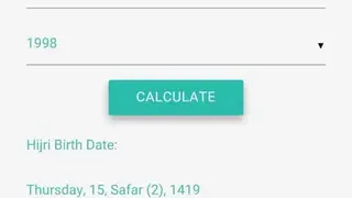 Age In Hijri screenshot