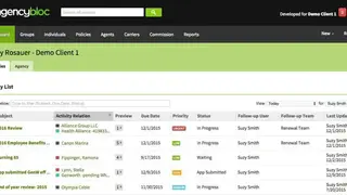 AgencyBloc screenshot