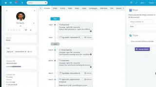 Agile CRM screenshot