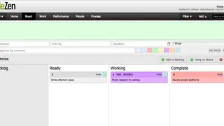 AgileZen screenshot