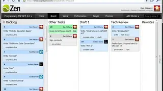 AgileZen screenshot
