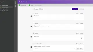 Agility CMS screenshot