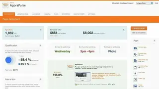 AgoraPulse screenshot
