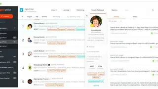 AgoraPulse screenshot