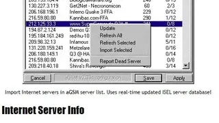 aGSM screenshot