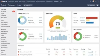 Ahrefs screenshot