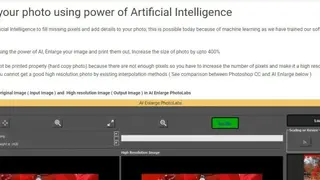 AI Enlarge screenshot