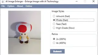 AI Image Enlarger screenshot