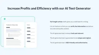 AI Writer screenshot