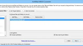 Aid4Mail screenshot