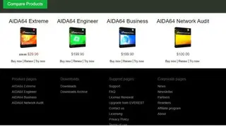 AIDA64 screenshot