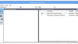 AIKIN Desktop HyperSearch screenshot